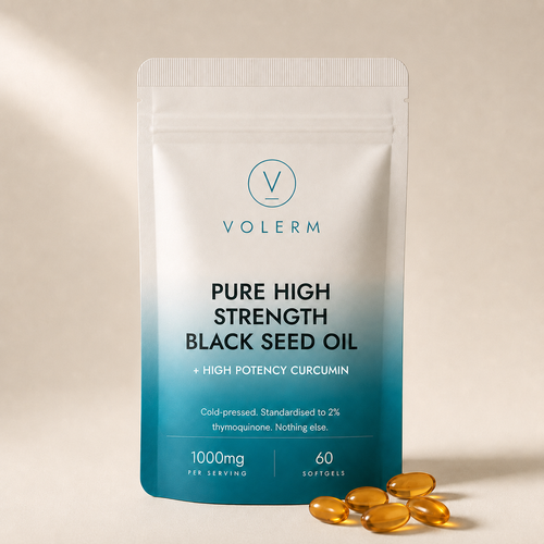 Pure High Strength Black Seed Oil + Curcumin